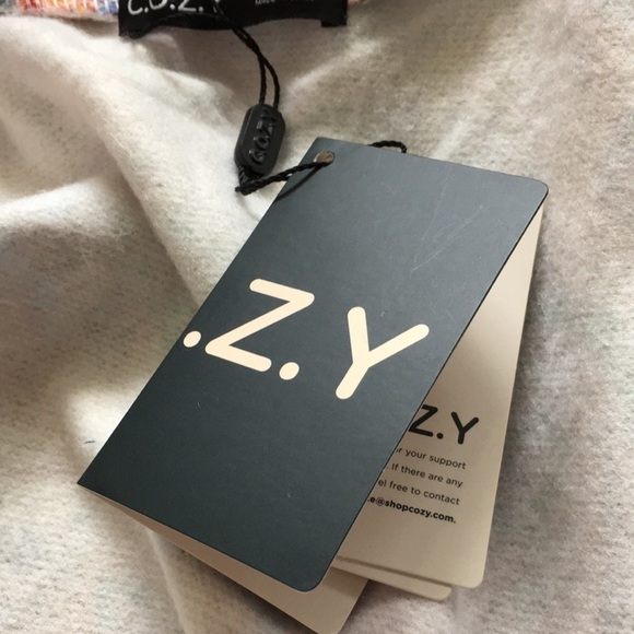 C.o.z.y. Pink Paisley Open Fringed Jacket Size Large - Picture 10 of 14